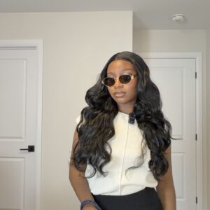 CEO WIG - Synthetic Body Wave (Pre-plucked Hairline, Natural Lace Melt)