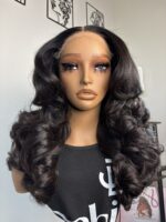 16 Inch Forbes Human Hair Wig, Curled and Styled, Custom - Image 6