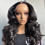 16 Inch Forbes Human Hair Wig, Curled and Styled, Custom