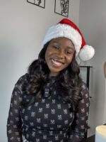 16 Inch Forbes Human Hair Wig, Curled and Styled, Custom - Image 5