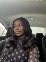 16 Inch Forbes Human Hair Wig, Curled and Styled, Custom - Image 2