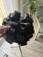 16 Inch Forbes Human Hair Wig, Curled and Styled, Custom - Image 3