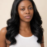 Frances - 12" Straight Synthetic Lace Front Wig (Pre-plucked Hairline, Natural Lace Melt)