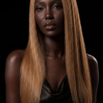 18 Inch Human Hair Yemi Blonde Wig, 5x5 HD Closure, 250g